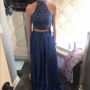 prom dress by the brand intrigue